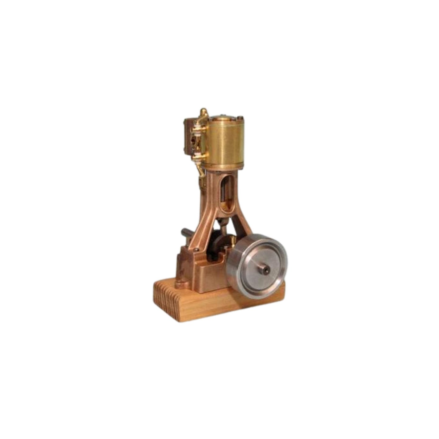 Echuca Single Cylinder Vertical slide valve Steam Engine Non Reversing Marine Flywheel