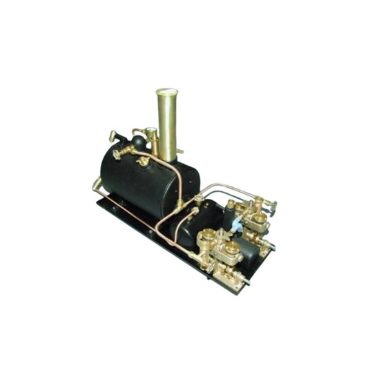 Custom model  Steam Plant  Boiler  Two Clyde Engines Custom Engine Pitch